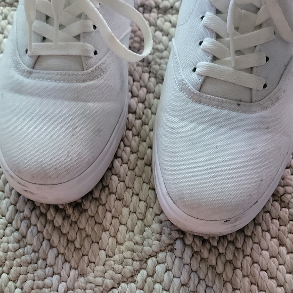 Nike Classic White Canvas Sneakers - Picture 3 of 5